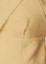 Detail View - Click To Enlarge - JACQUEMUS - La Robe Drap' Layered bra detail mini dress