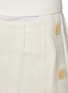 Detail View - Click To Enlarge - JACQUEMUS - 'La jupe plissée' Side Placket Pleated Linen Skirt