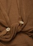  - JACQUEMUS - 'Le Haut Noue' front tie sleeveless knit top