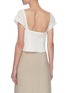 Back View - Click To Enlarge - JACQUEMUS - Le Haut Lovallo' cutout embroidery double strap top