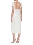 Back View - Click To Enlarge - JACQUEMUS - La Robe Tovallo' cutout embroidery double strap dress