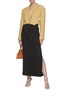 Figure View - Click To Enlarge - JACQUEMUS - La Jupe Terraio' Belted Maxi Skirt
