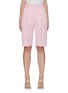 Main View - Click To Enlarge - JACQUEMUS - 'Le short Gardian' Belted Centre Pleat Bermuda Shorts
