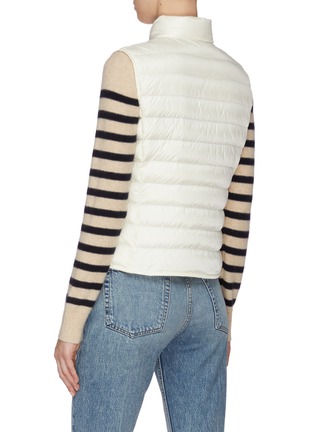 Back View - Click To Enlarge - MONCLER - Liane' Quilted Down Gilet