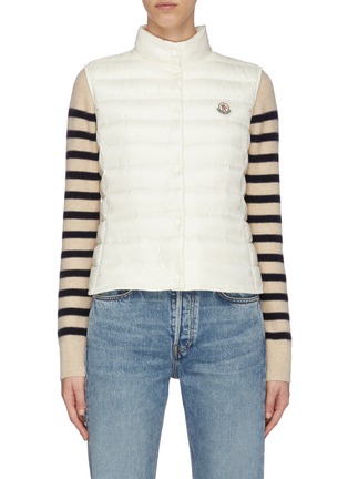 Main View - Click To Enlarge - MONCLER - Liane' Quilted Down Gilet