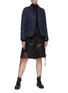 Figure View - Click To Enlarge - MONCLER - 'Tianoa' Diamond Quilt Button Up Down Jacket