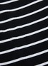  - NINETY PERCENT - Bold Stripe Roll Neck Organic Cotton Top