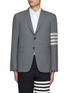 Main View - Click To Enlarge - THOM BROWNE - 4 Bar Single Breasted Blazer