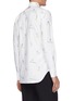 Back View - Click To Enlarge - THOM BROWNE  - Embroidered surfer icon oxford shirt