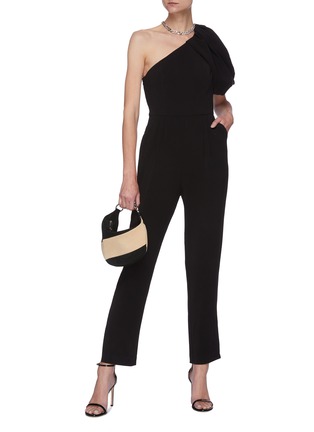 Figure View - Click To Enlarge - C/MEO COLLECTIVE - Captive' one-shoulder jumpsuit