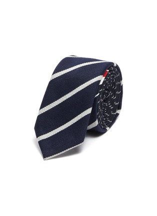 Main View - Click To Enlarge - THOM BROWNE  - Stripe twill tie