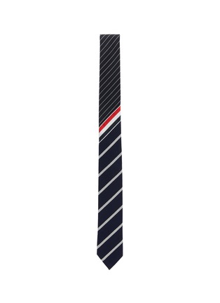 Figure View - Click To Enlarge - THOM BROWNE  - Stripe twill tie