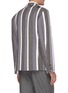 Back View - Click To Enlarge - THOM BROWNE  - Multi-coloured stripe single-breasted blazer