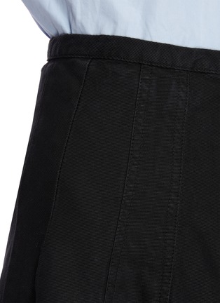 Detail View - Click To Enlarge - BARENA - 'Dacia Gassa' Pleat Cotton Midi Skirt