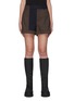 Main View - Click To Enlarge - MONSE - Contrast Trim Plaid Shorts