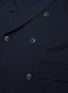  - TOGA ARCHIVES - Leather Patch Double Breast Wool Blazer