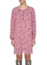 Main View - Click To Enlarge - ISABEL MARANT ÉTOILE - Tie dye print tiered chiffon dress