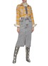 Figure View - Click To Enlarge - ISABEL MARANT ÉTOILE - Faxonli check boiled wool shirt