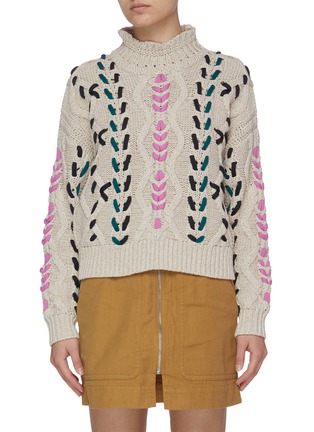 Main View - Click To Enlarge - ISABEL MARANT ÉTOILE - Sola' Mock Neck Sweater