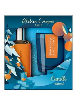 Main View - Click To Enlarge - ATELIER COLOGNE - Holidays 2020 Grand Orange Sanguine Candle Set