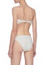 Back View - Click To Enlarge - PEONY - Biscotti Print Centre Carriageway Bandeau Bikini Top
