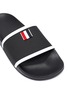 Detail View - Click To Enlarge - THOM BROWNE  - Branded Single Band Slide Slippers