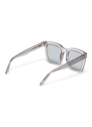 Figure View - Click To Enlarge - SUPER - AALTO NEBBIA' clear acetate frame Sunglasses