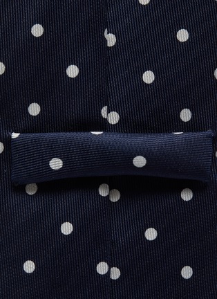 Detail View - Click To Enlarge - STEFANOBIGI MILANO - Dotted silk tie