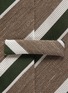 Detail View - Click To Enlarge - STEFANOBIGI MILANO - Striped melange jacquard tie