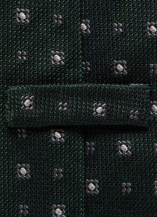 Detail View - Click To Enlarge - STEFANOBIGI MILANO - Floral print silk tie
