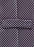 Detail View - Click To Enlarge - STEFANOBIGI MILANO - Pied de poule print silk tie