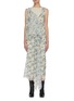 Main View - Click To Enlarge - PETAR PETROV - Avalon' graphic print multi layer silk georgette dress