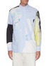 Main View - Click To Enlarge - JW ANDERSON - Pol Anglada print oversized anchor applique shirt