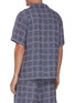 Back View - Click To Enlarge - JW ANDERSON - Logo grid camp collar shirt
