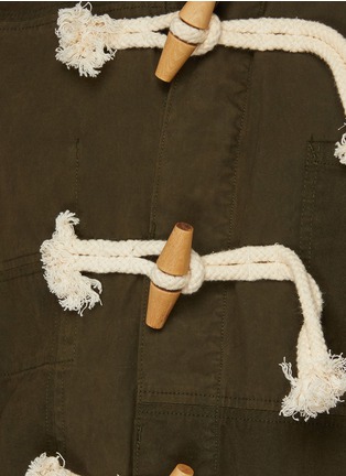  - JW ANDERSON - Patchwork Oversized Toggles Workwear Jacket