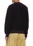 Back View - Click To Enlarge - JW ANDERSON - Invert Contrast Seam Logo Embroidered Sweatshirt
