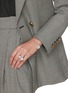 Figure View - Click To Enlarge - INSANE - HIDE AND SEEK' Zirconia Sterling Silver Bracelet