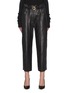 Main View - Click To Enlarge - PETAR PETROV - Pollis B' belted leather pants