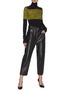 Figure View - Click To Enlarge - PETAR PETROV - Pollis B' belted leather pants