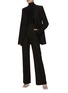 Figure View - Click To Enlarge - PETAR PETROV - Page' metallic pinstripe flared suiting pants