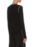 Back View - Click To Enlarge - THEORY - Contrast stitching cashmere sweater