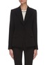 Main View - Click To Enlarge - THEORY - Angled lapel crepe blazer