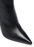 Detail View - Click To Enlarge - AMINA MUADDI - ''Giorgia' clear heel leather boots