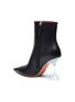  - AMINA MUADDI - ''Giorgia' clear heel leather boots