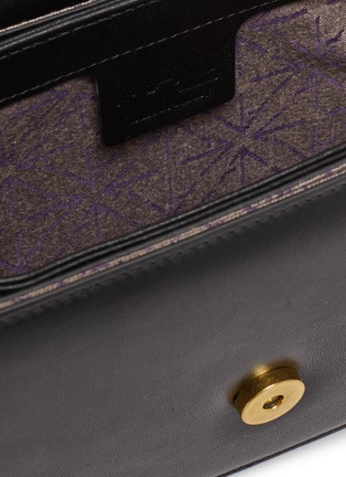 Detail View - Click To Enlarge - MANU ATELIER - MINI ROXY' Leather Shoulder Bag