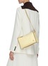 Figure View - Click To Enlarge - MANU ATELIER - 'CARMEN' Leather Shoulder Bag with Chain
