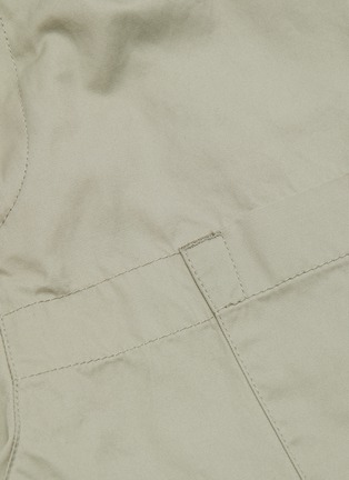  - JIL SANDER - Asymmetric Pockets Cotton Gabardine Shorts