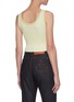 Back View - Click To Enlarge - 3.1 PHILLIP LIM - Roll Edge Rib Knit Tank Top
