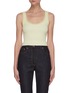 Main View - Click To Enlarge - 3.1 PHILLIP LIM - Roll Edge Rib Knit Tank Top