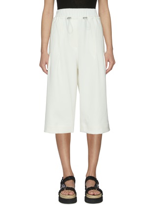 Main View - Click To Enlarge - 3.1 PHILLIP LIM - Drawcord Waist Twill Culotte Shorts